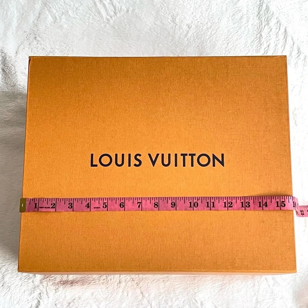 Louis Vuitton Large Empty Box 16” X 13” Cardbox Magnetic Closure NEW